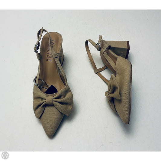 Shoes Heels Block By Journee In Brown, Size: 6.5