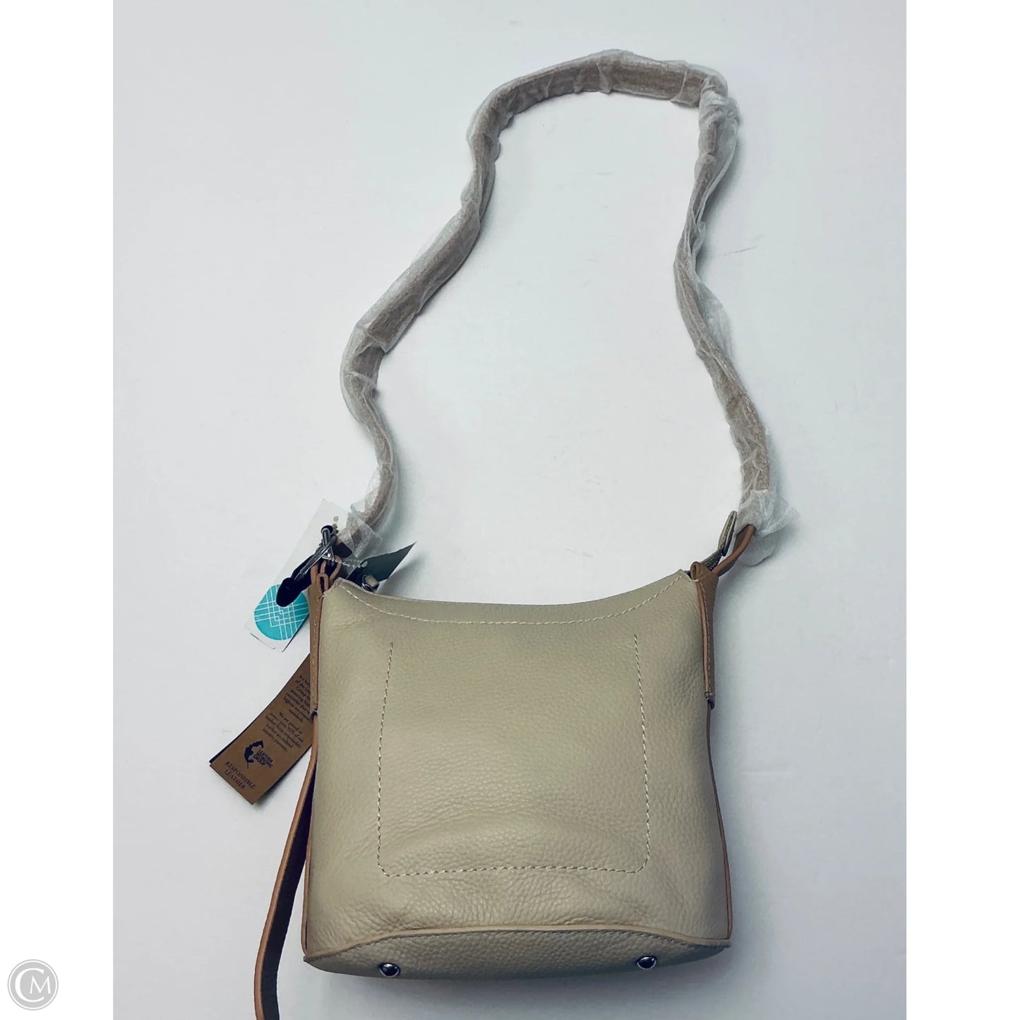 Crossbody Leather By Cmc, Size: Medium
