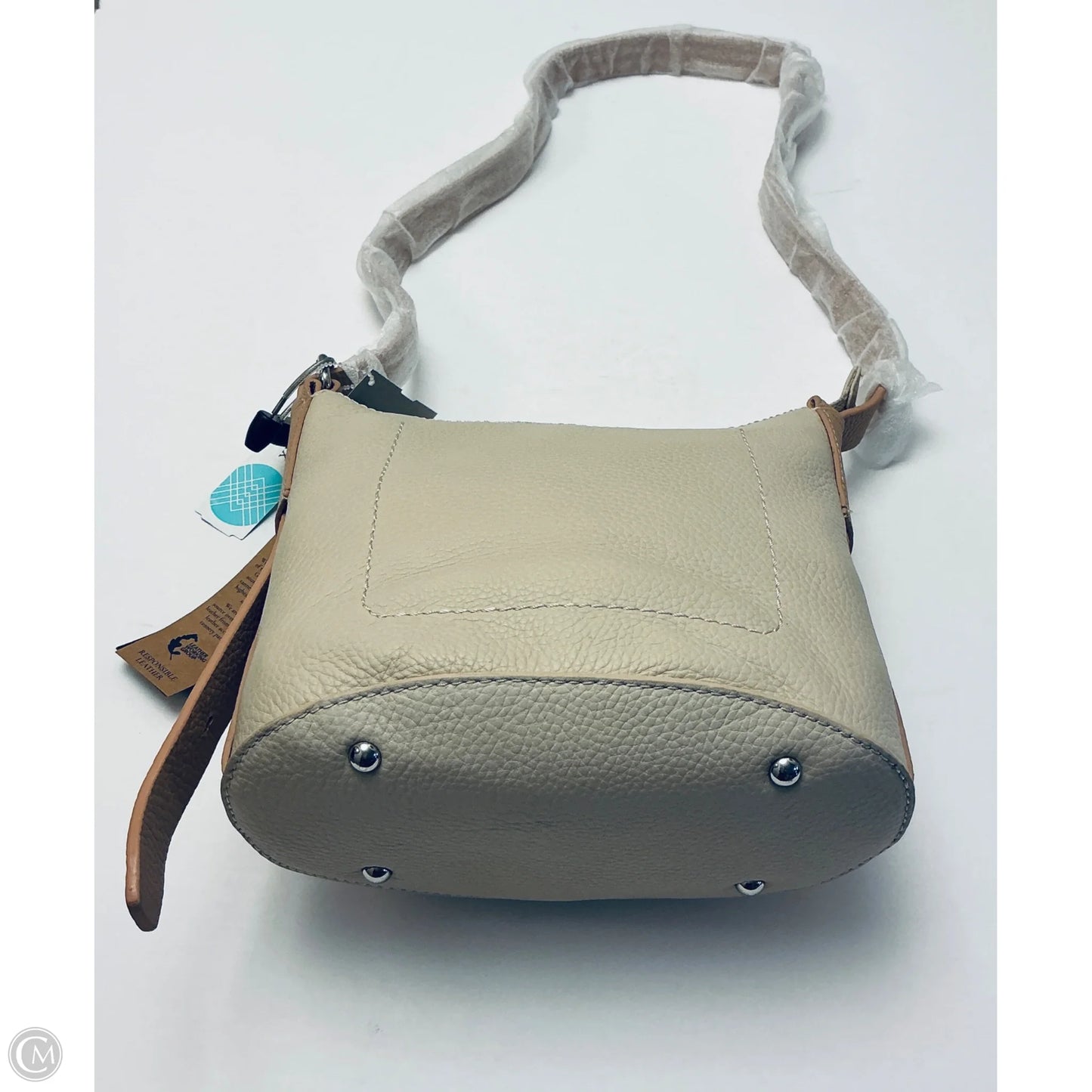 Crossbody Leather By Cmc, Size: Medium