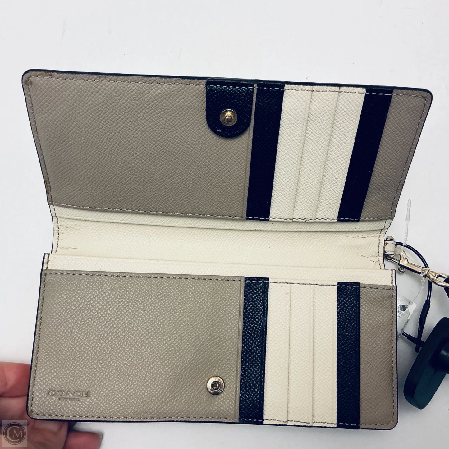 Wallet Designer By Coach, Size: Small