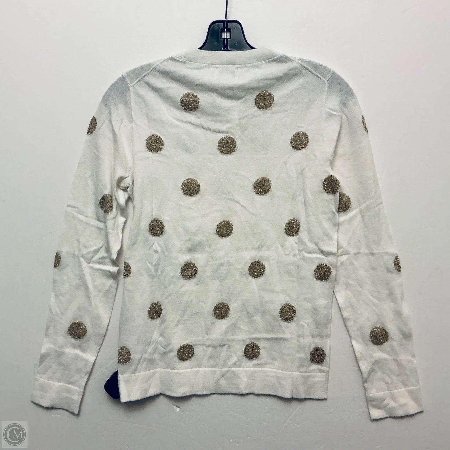 Top Long Sleeve By J. Crew In White, Size: Xs