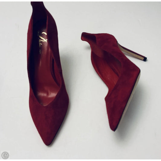 Shoes Heels Stiletto By Delman In Red, Size: 8