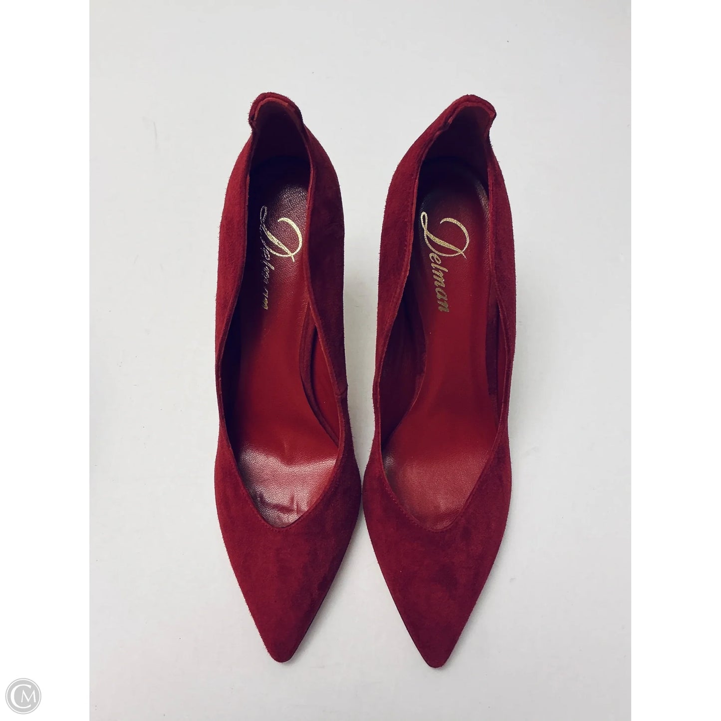 Shoes Heels Stiletto By Delman In Red, Size: 8