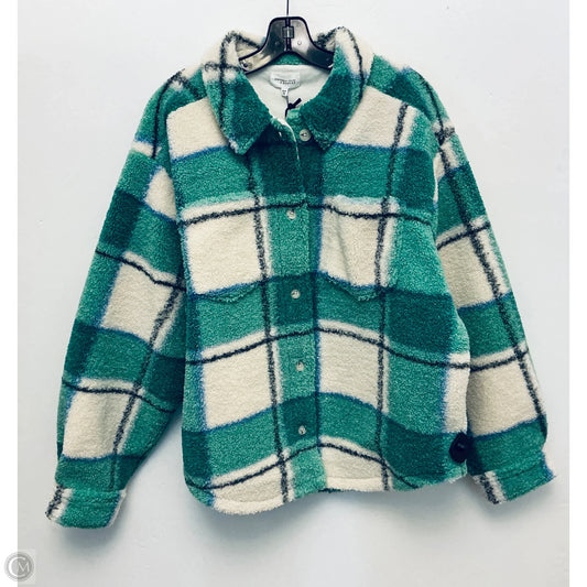 Jacket Fleece By Sincerely Jules In Green, Size: M