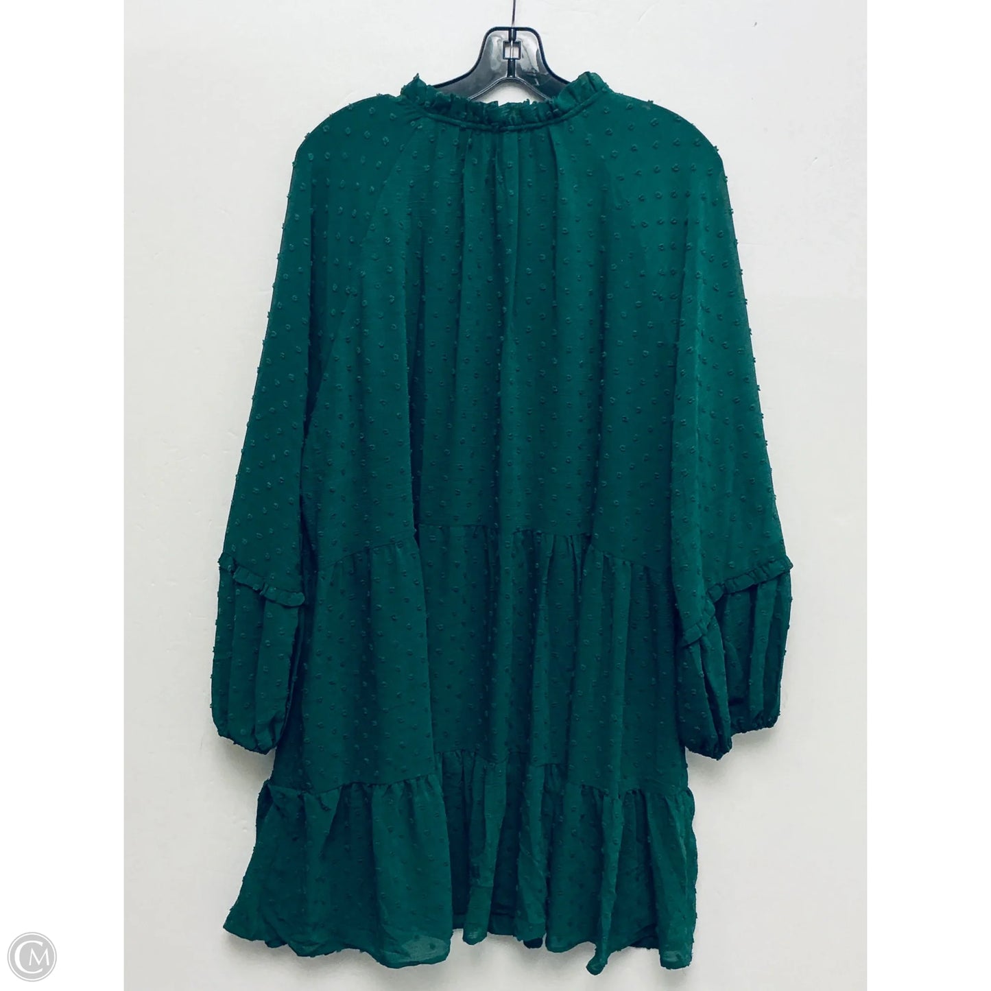 Dress Casual Short By Cece In Green, Size: Xl