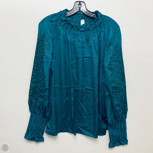 Top Long Sleeve Basic By Cme In Green, Size: Xl