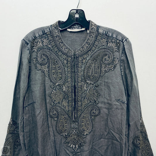 Dress Casual Short By Soft Surroundings In Grey, Size: Xl