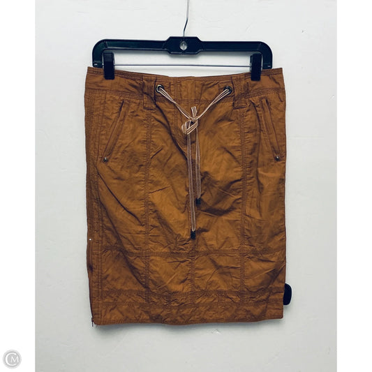 Skirt Mini & Short By Etcetra In Brown, Size: 6