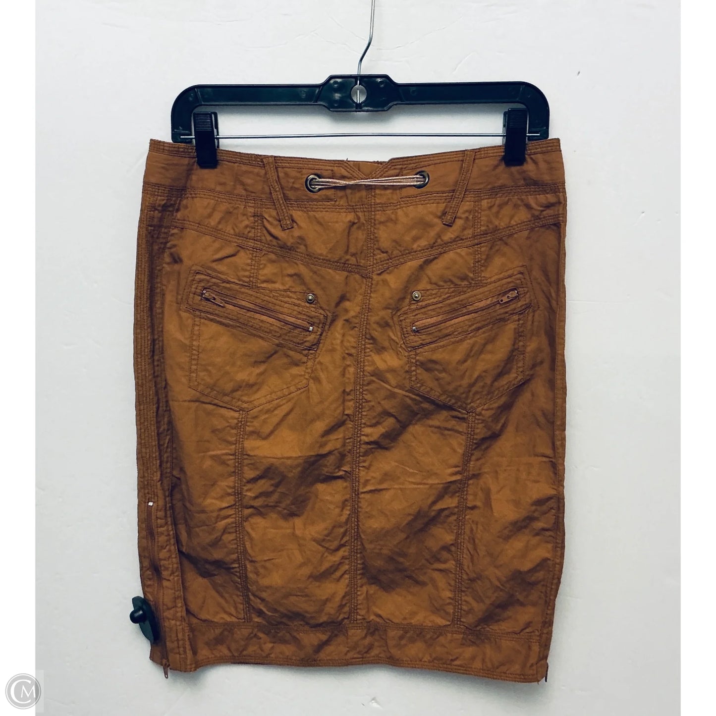 Skirt Mini & Short By Etcetra In Brown, Size: 6