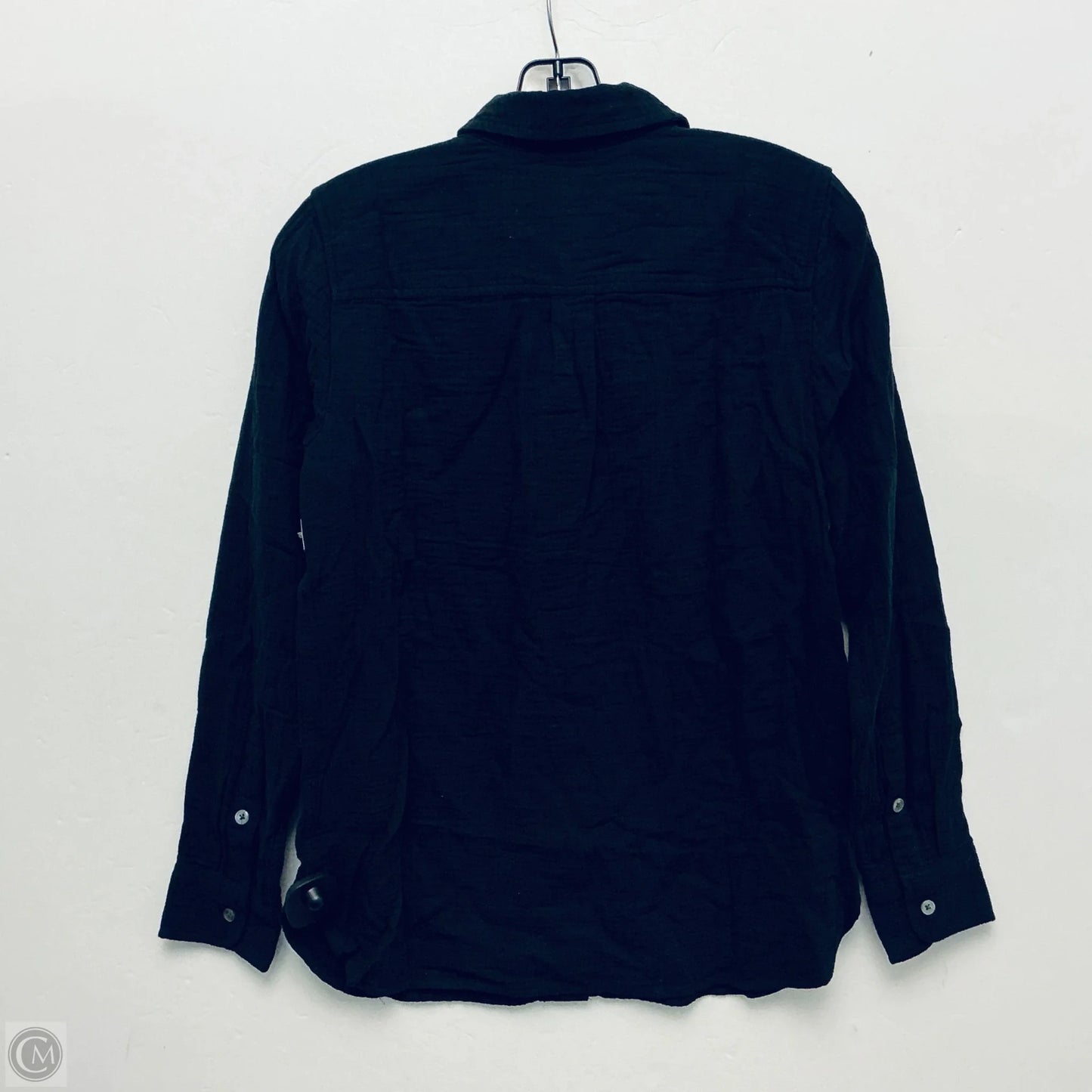Top Long Sleeve By J. Crew In Black, Size: Xs