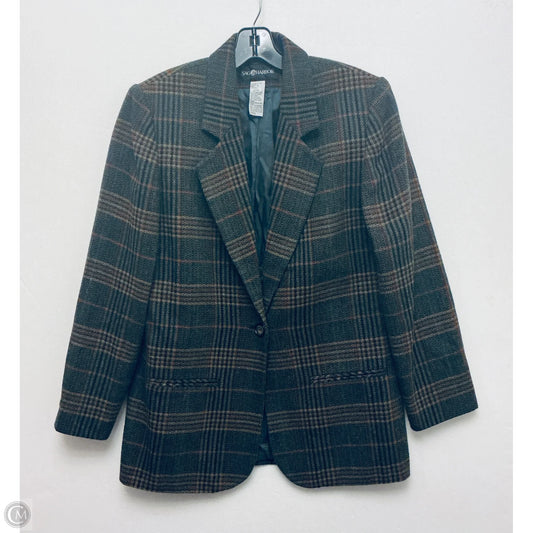 Blazer By Sag Harbor In Green, Size: 8