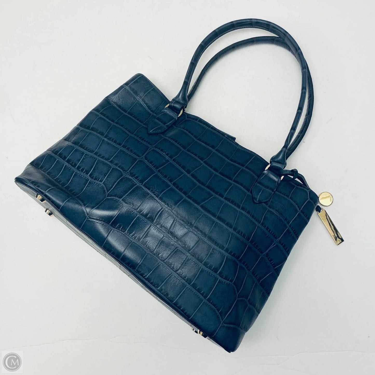 Handbag Leather By Gilli, Size: Large