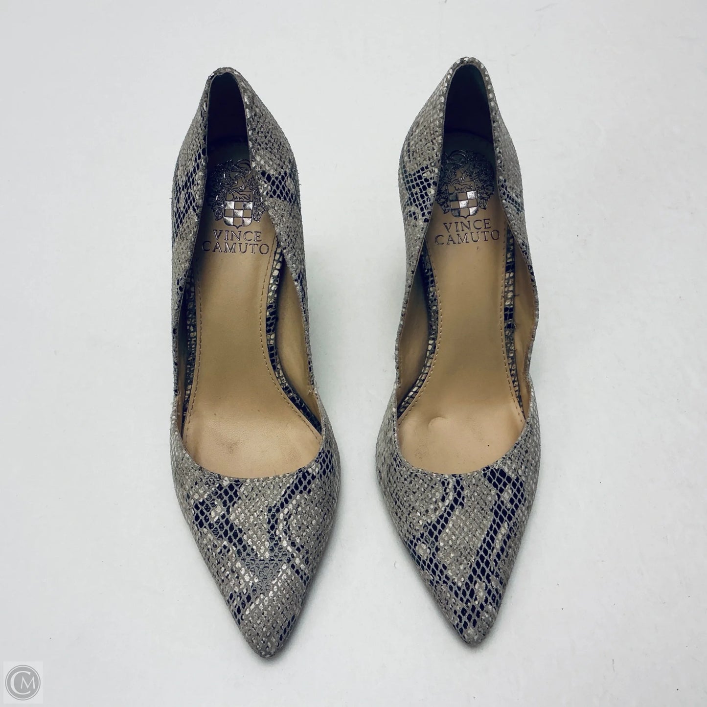 Shoes Heels Stiletto By Vince Camuto In Snakeskin Print, Size: 6