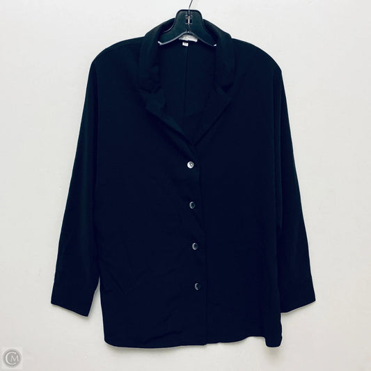 Top Long Sleeve Basic By Maison Damelie In Black, Size: S