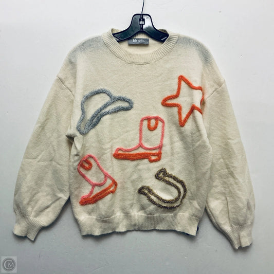 Sweater By Blue B In Cream, Size: S