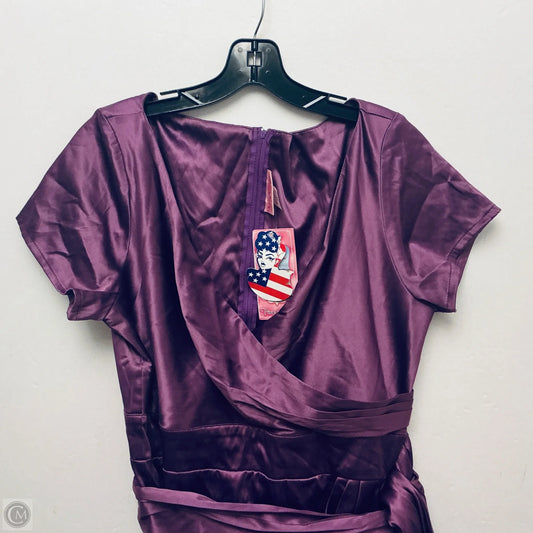 Dress Party Short By Cmc In Purple, Size: 2x