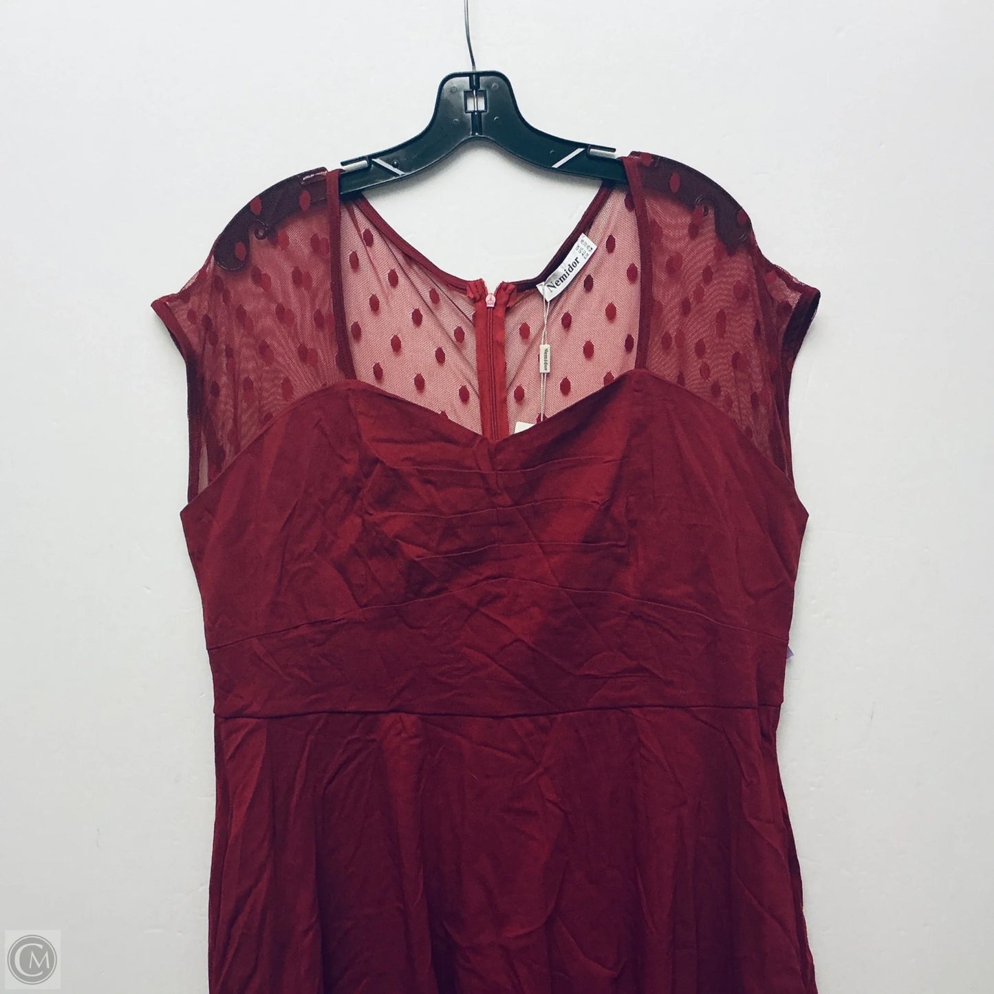 Dress Casual Short By Cmb In Red, Size: 22