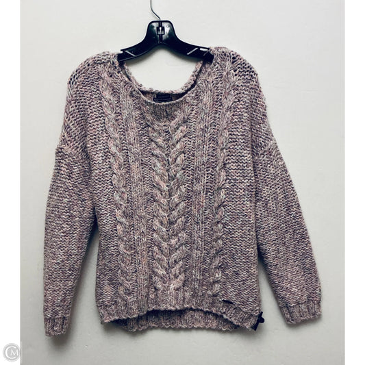 Sweater By Abercrombie And Fitch In Purple, Size: L