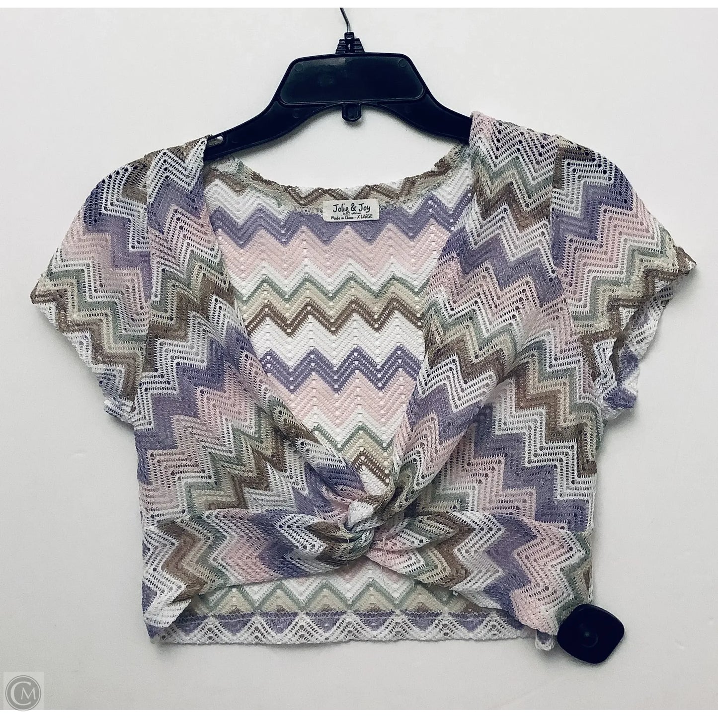 Top Short Sleeve Basic By Cme In Multi-colored, Size: Xl