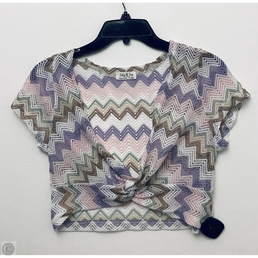 Top Short Sleeve Basic By Cme In Multi-colored, Size: Xl