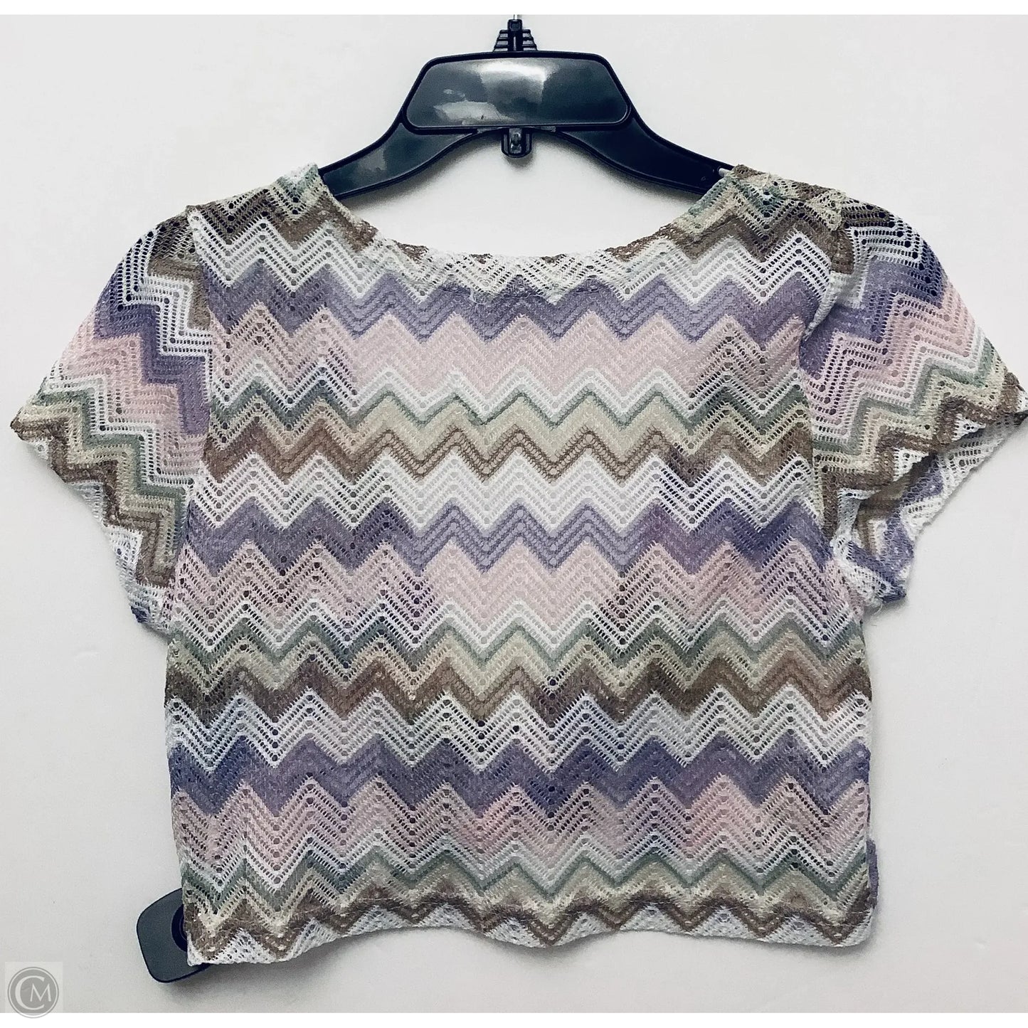 Top Short Sleeve Basic By Cme In Multi-colored, Size: Xl