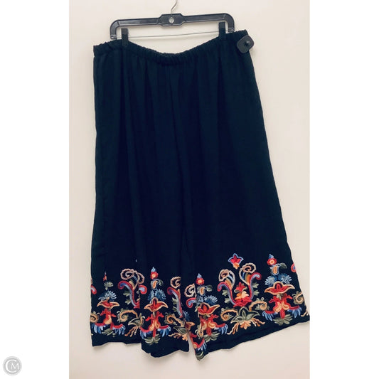 Pants Dress By Clothes Mentor In Black, Size: 2x