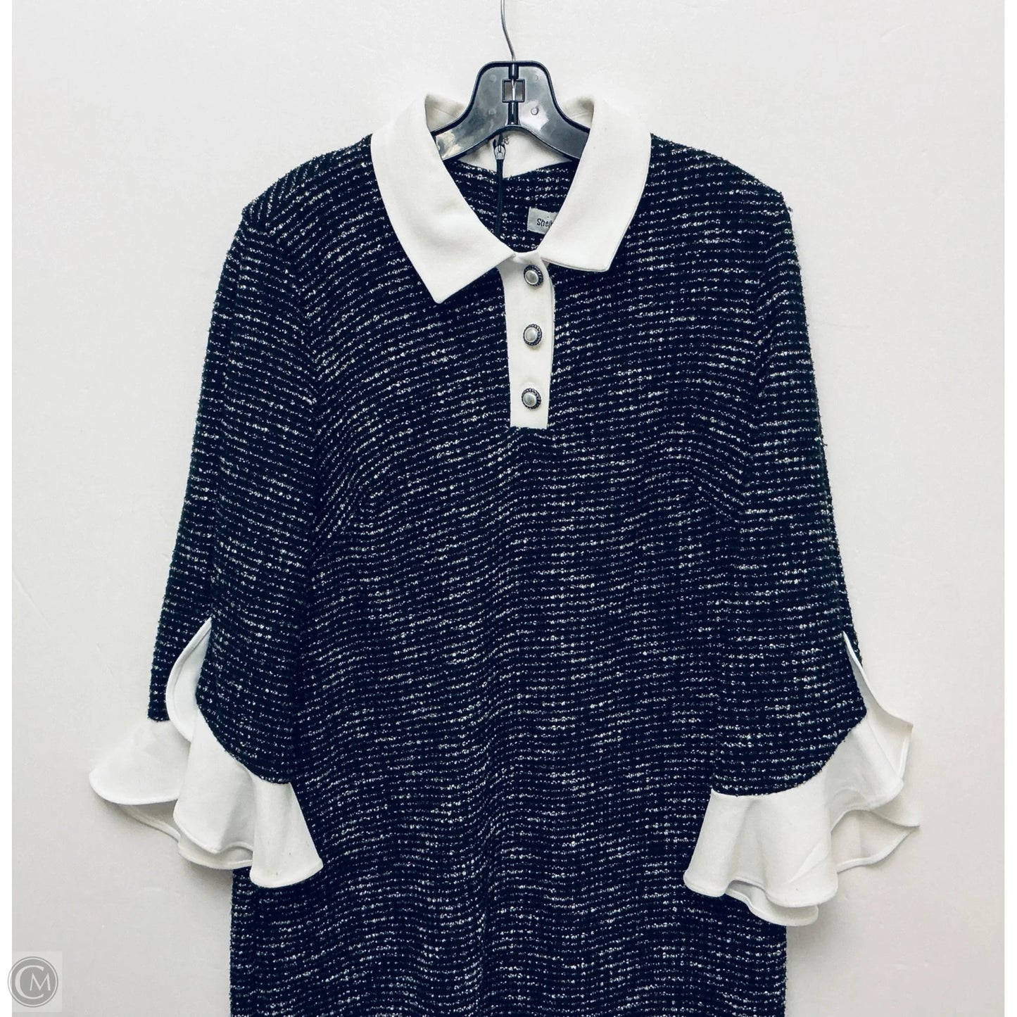 Dress Casual Midi By Shelby And Palmer In Black, Size: 16