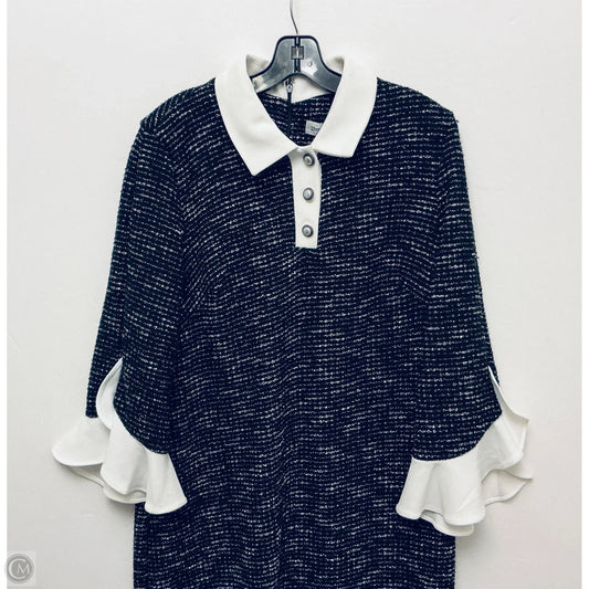 Dress Casual Midi By Shelby And Palmer In Black, Size: 16