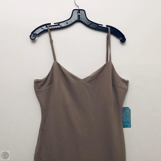 Dress Casual Short By Clothes Mentor In Beige, Size: Xl