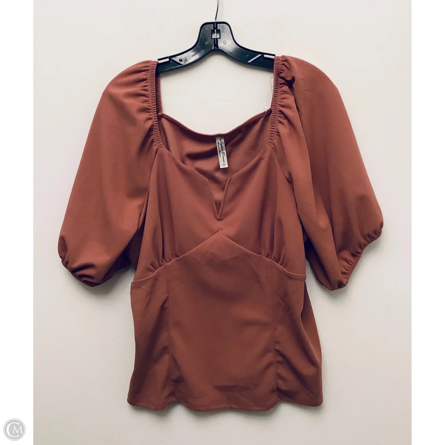 Top Short Sleeve By Clothes Mentor In Pink, Size: 3x