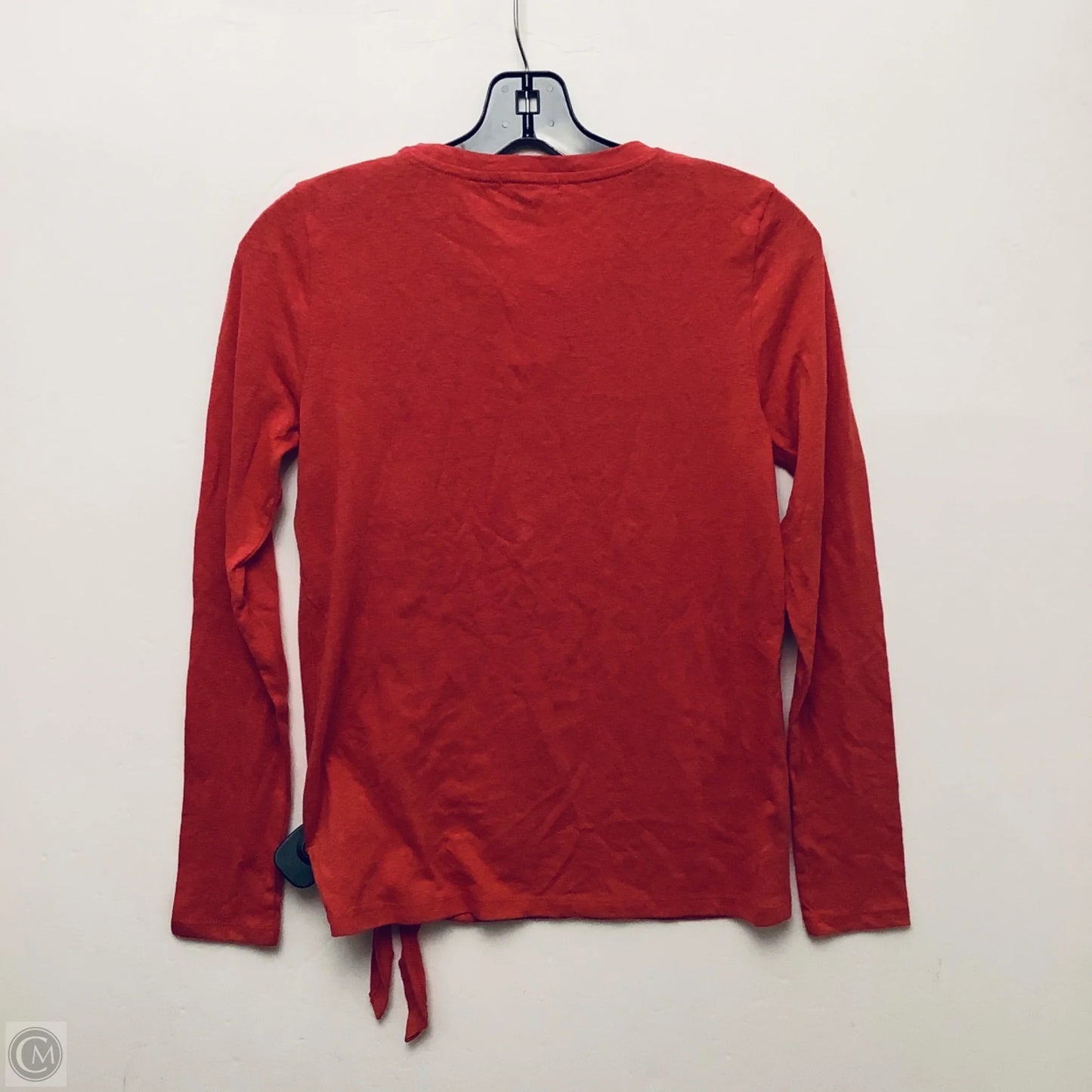 Top Long Sleeve Basic By J. Crew In Red, Size: Xs
