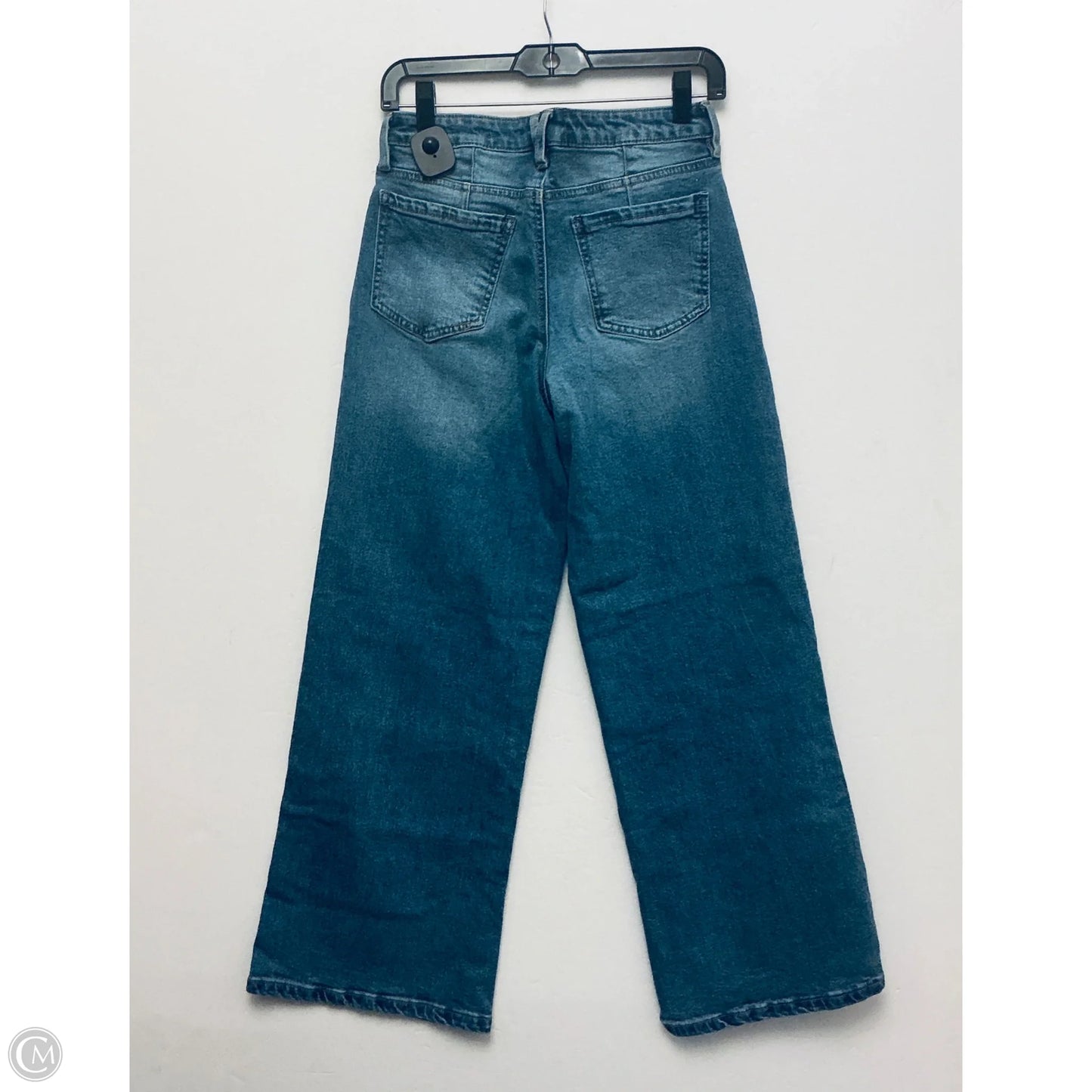 Jeans Wide Leg By Celebrity Pink In Blue Denim, Size: 8