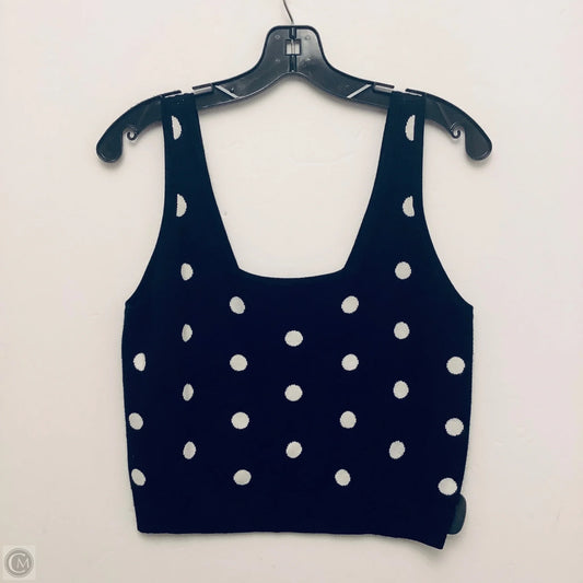 Top Sleeveless Basic By Clothes Mentor In Black, Size: M