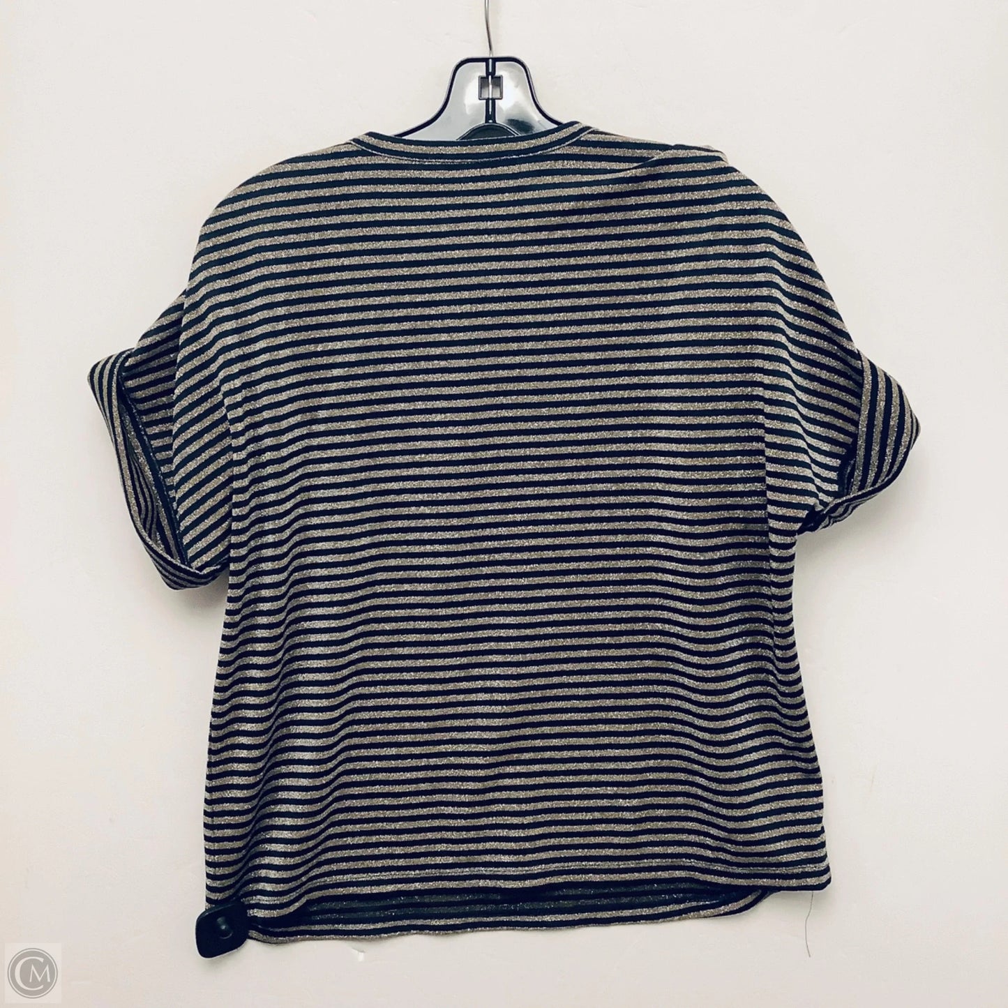 Top Short Sleeve By Michael By Michael Kors In Navy, Size: L