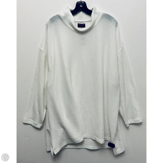 Sweater By Lane Bryant In White, Size: 4x