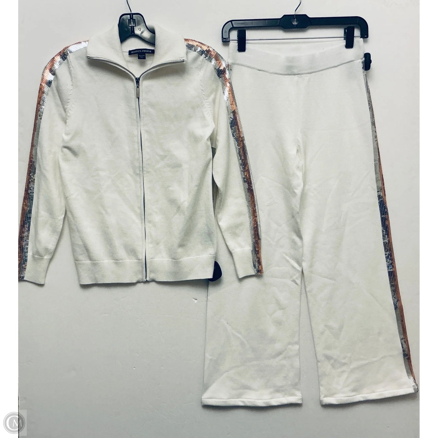 Pants Set 2pc By Boston Proper In White, Size: Xxs