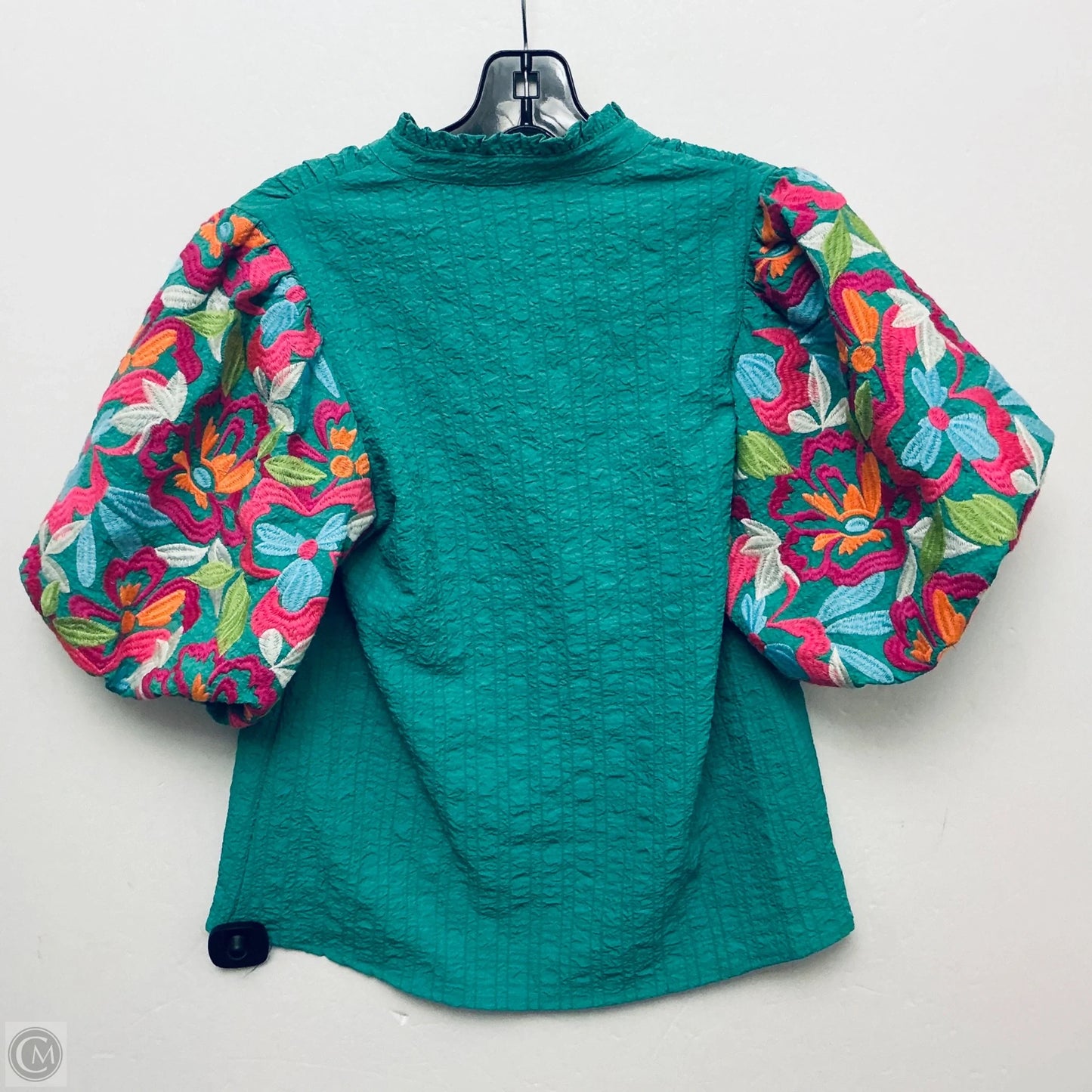 Top Short Sleeve By Thml In Green, Size: Xs