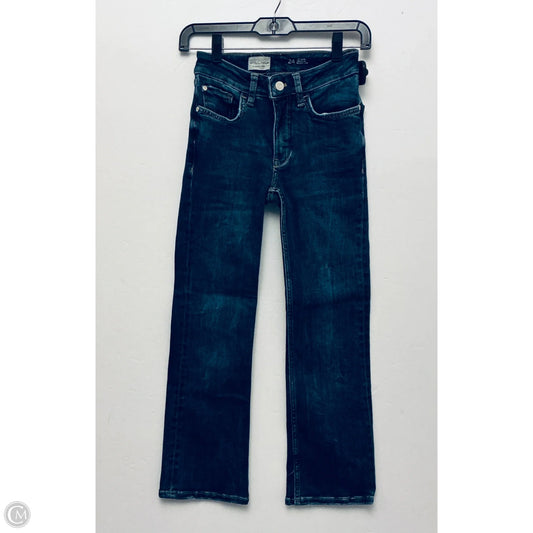 Jeans Flared By Pilcro In Blue Denim, Size: 0