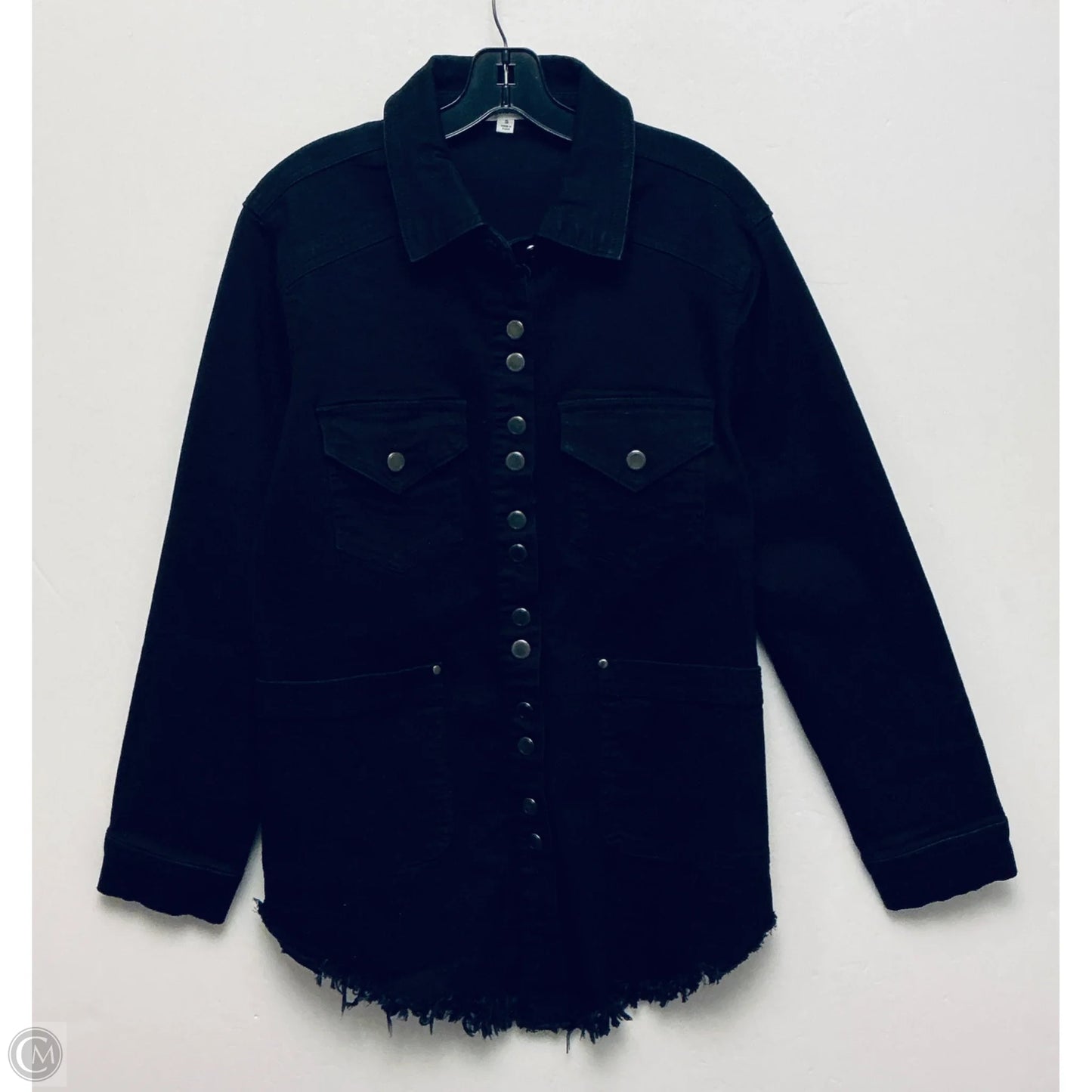 Jacket Denim By West Bound In Black, Size: S