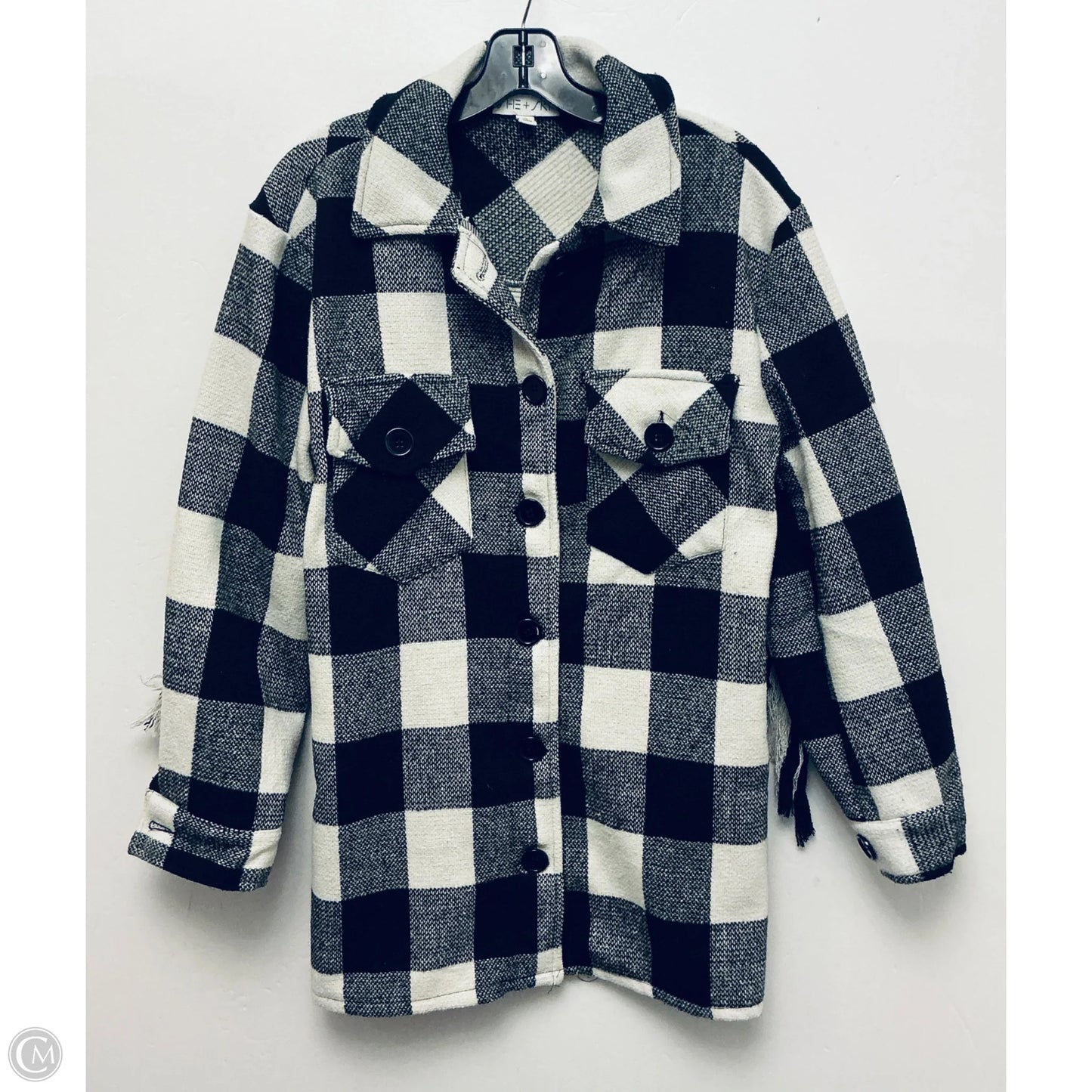 Jacket Other By She + Sky In Black & White, Size: S