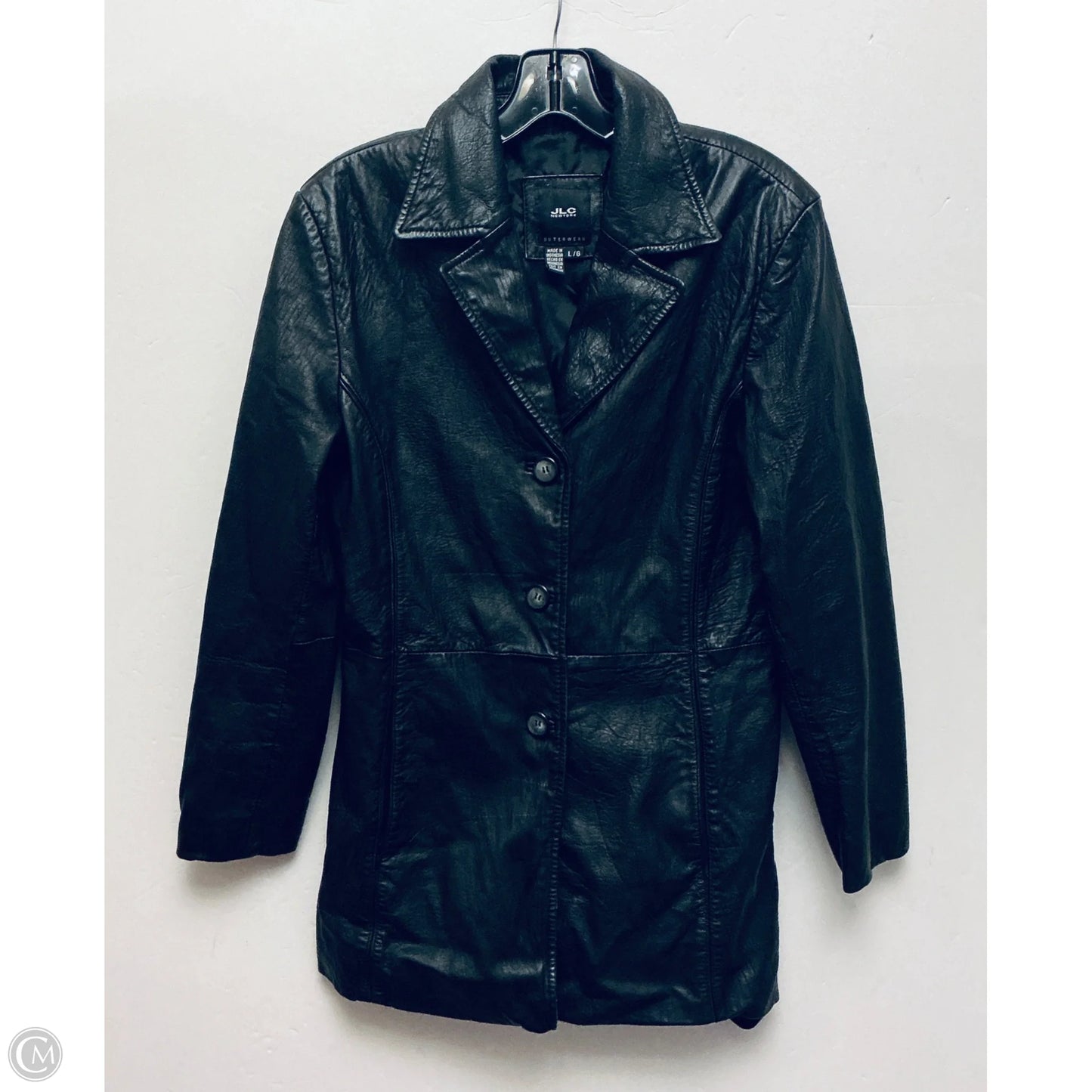 Jacket Other By Clothes Mentor In Black, Size: L