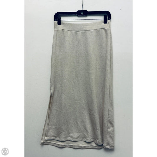 Skirt Maxi By Halara In Cream, Size: M