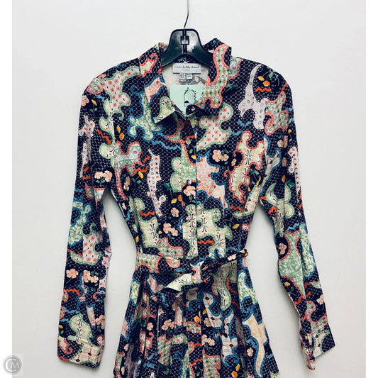 Dress Casual Midi By Never Fully Dressed In Multi-colored, Size: S