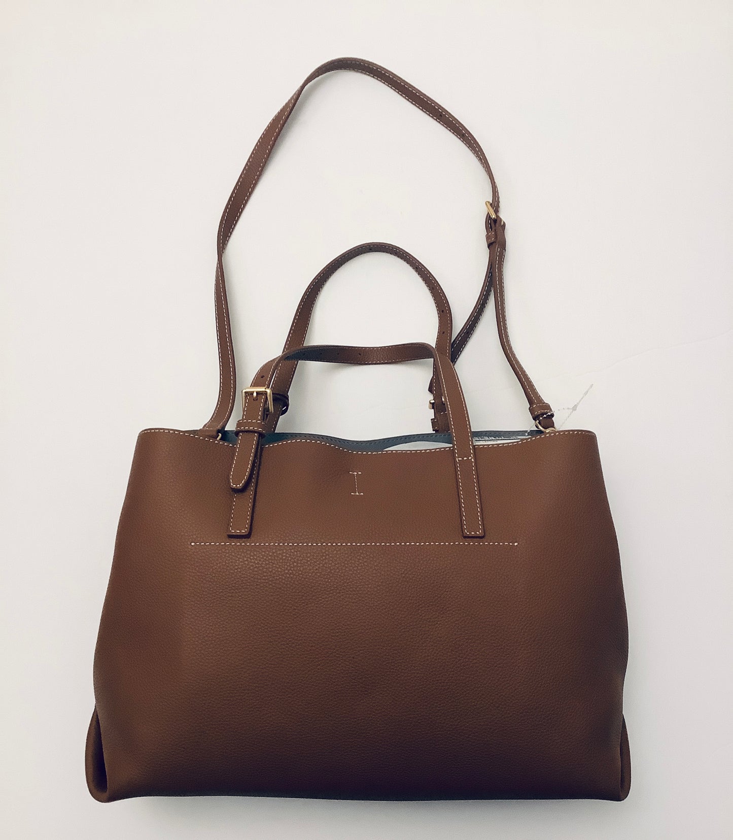 Handbag Leather By Oroton, Size: Large