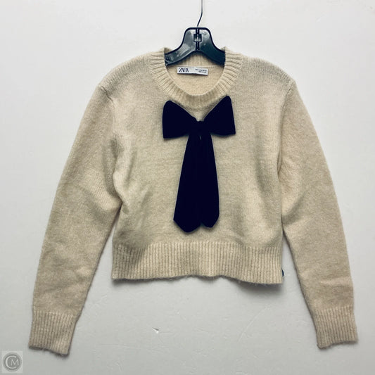 Sweater By Zara In Cream, Size: M
