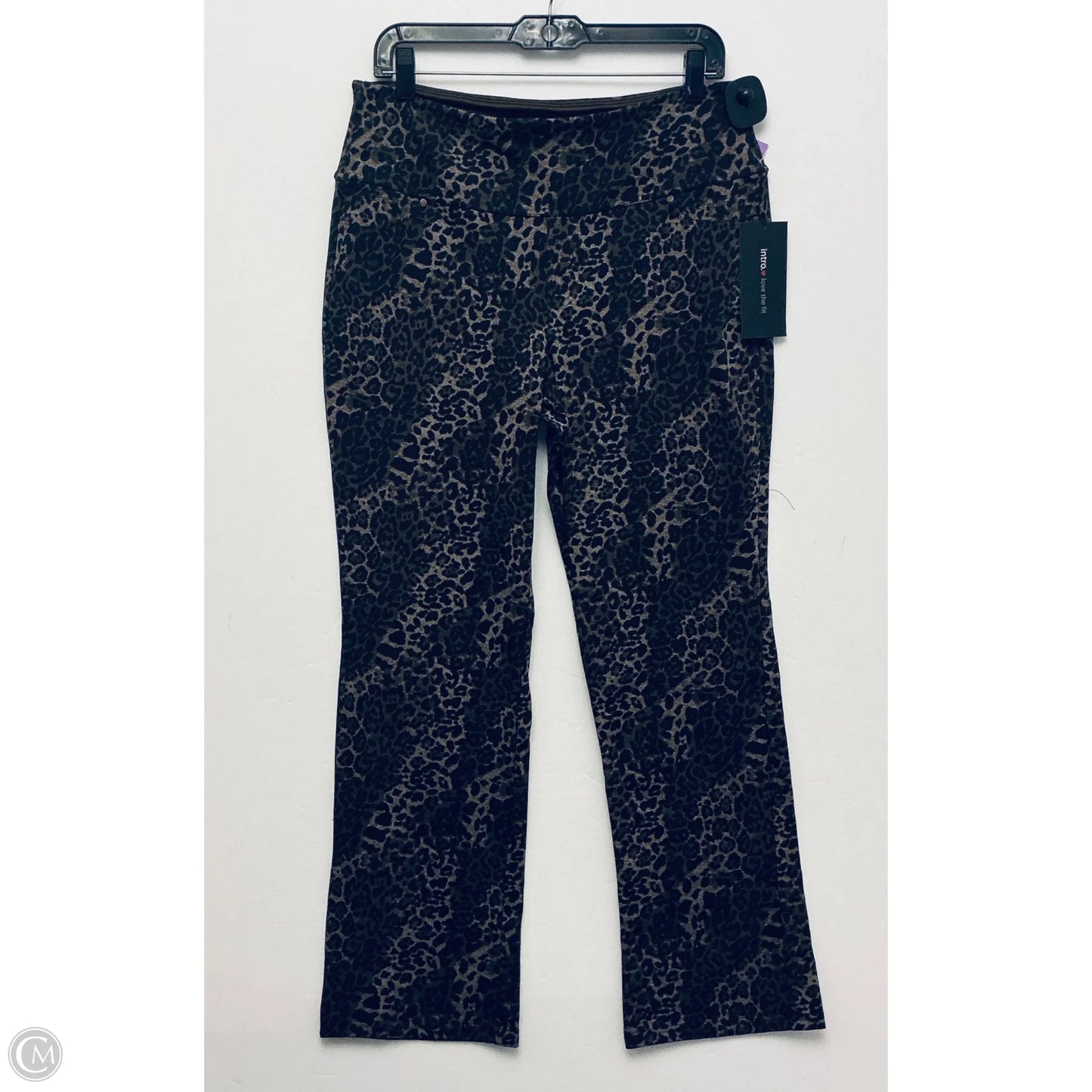 Pants Leggings By Intro In Animal Print, Size: L
