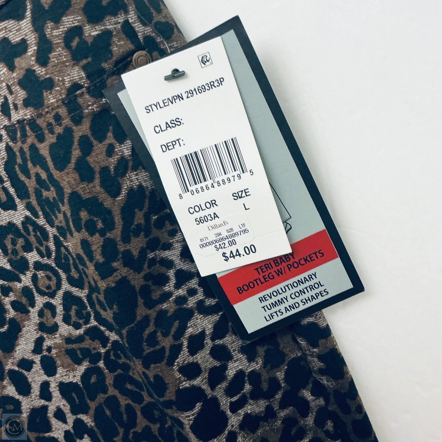 Pants Leggings By Intro In Animal Print, Size: L