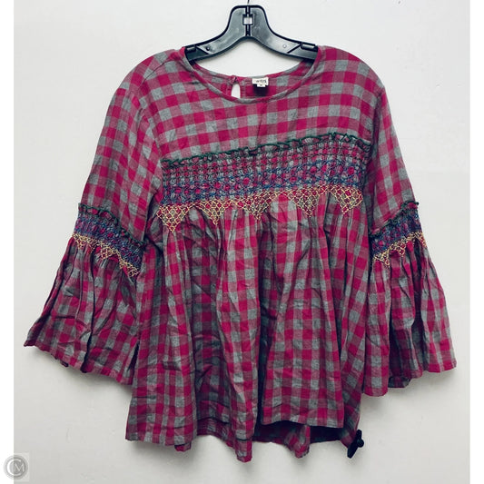 Top Long Sleeve By Ivy Jane In Purple, Size: M
