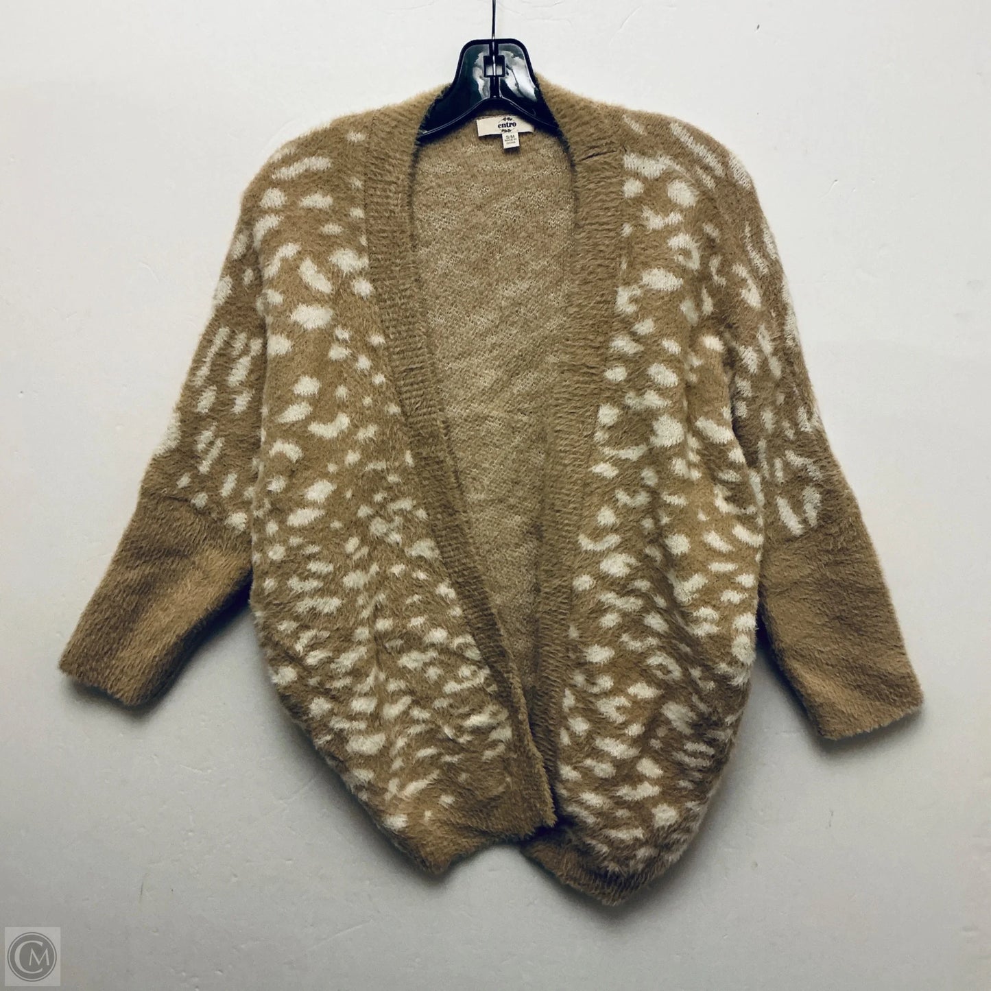 Cardigan By Entro In Animal Print, Size: M