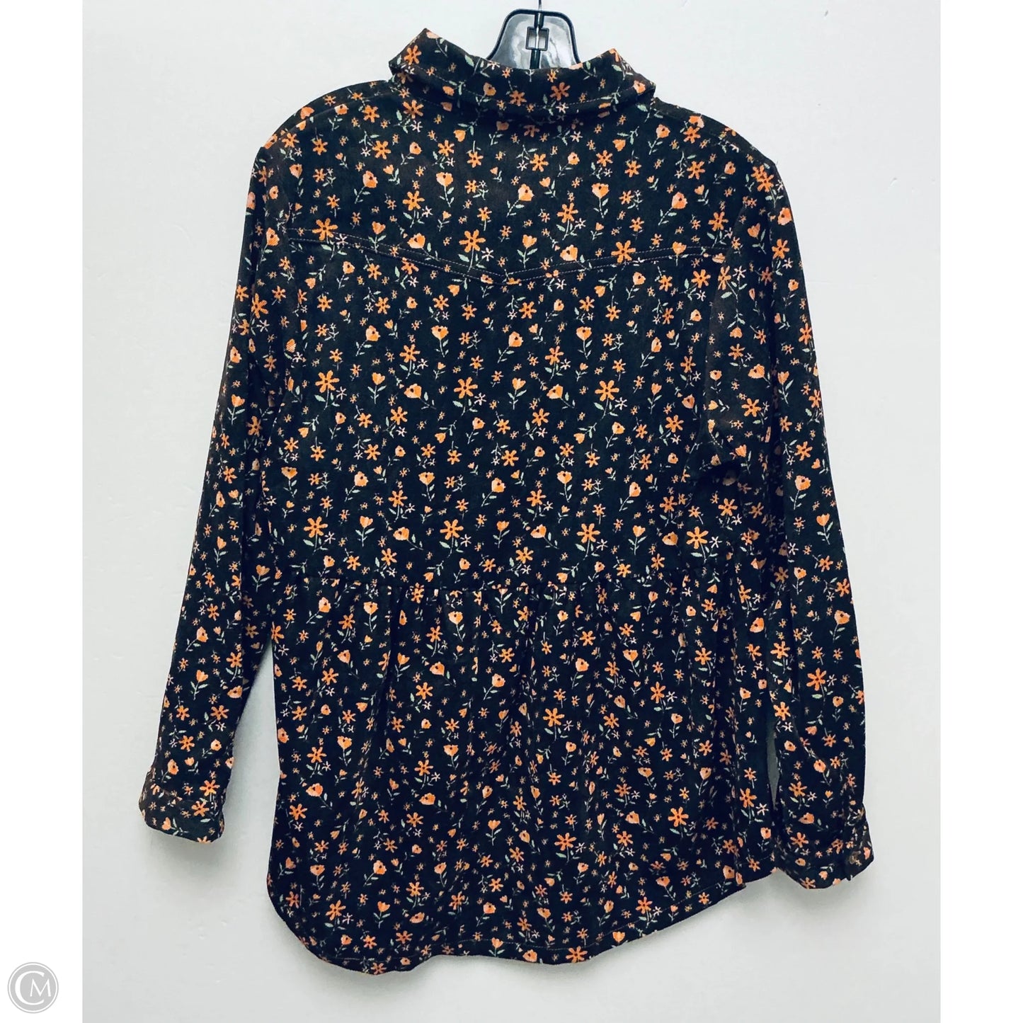 Top Long Sleeve By Umgee In Brown, Size: L